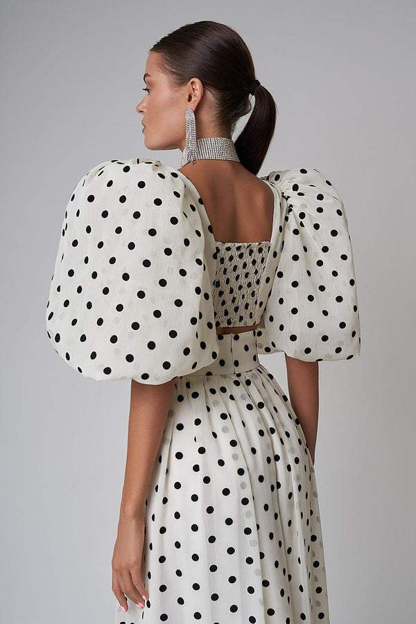 Ellie Polka Dot Skirt Set