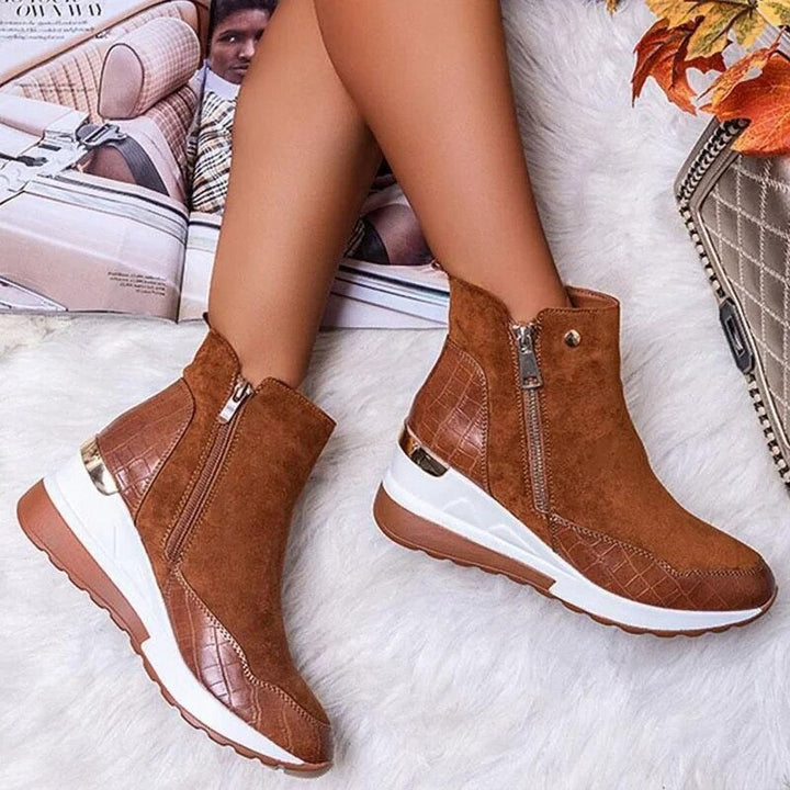 Comfortable waterproof women's I Ankle boots