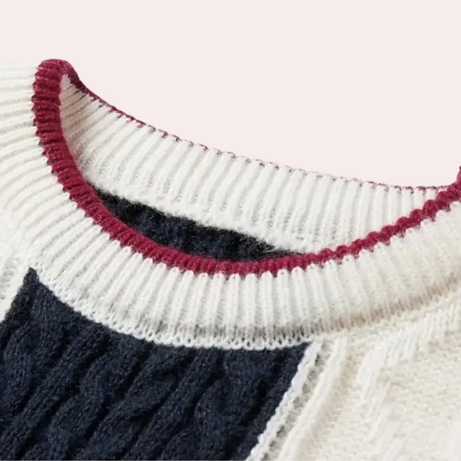 Walter - fashionable knitted jumper for men