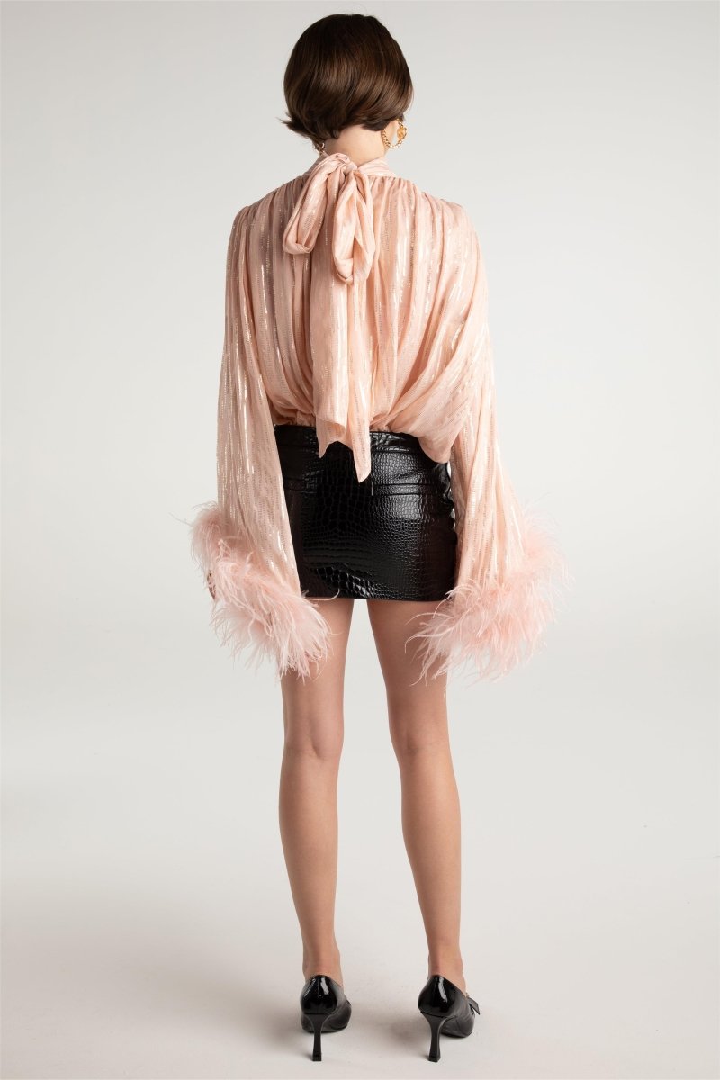 Hedda Leather Mini Skirt