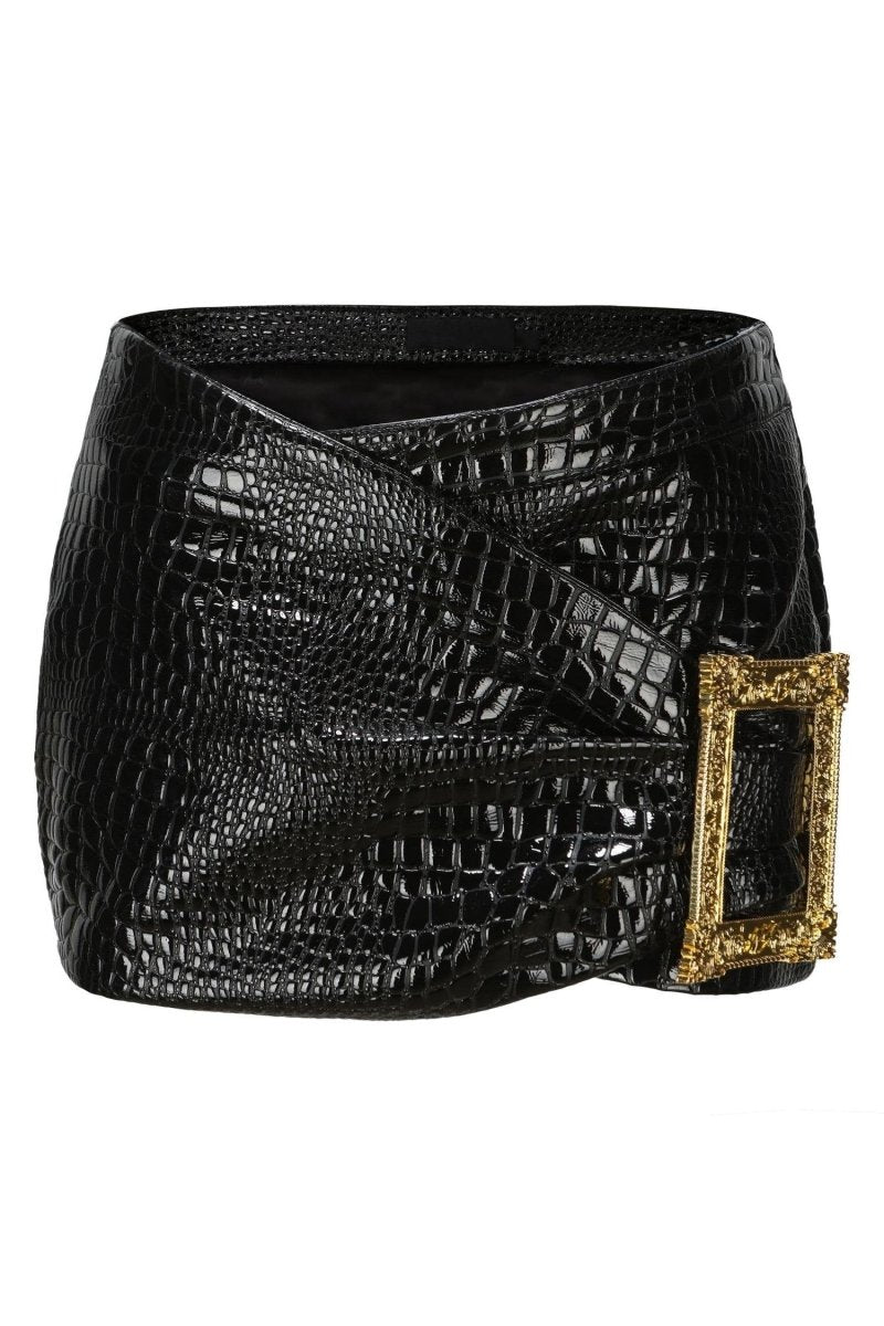 Hedda Leather Mini Skirt