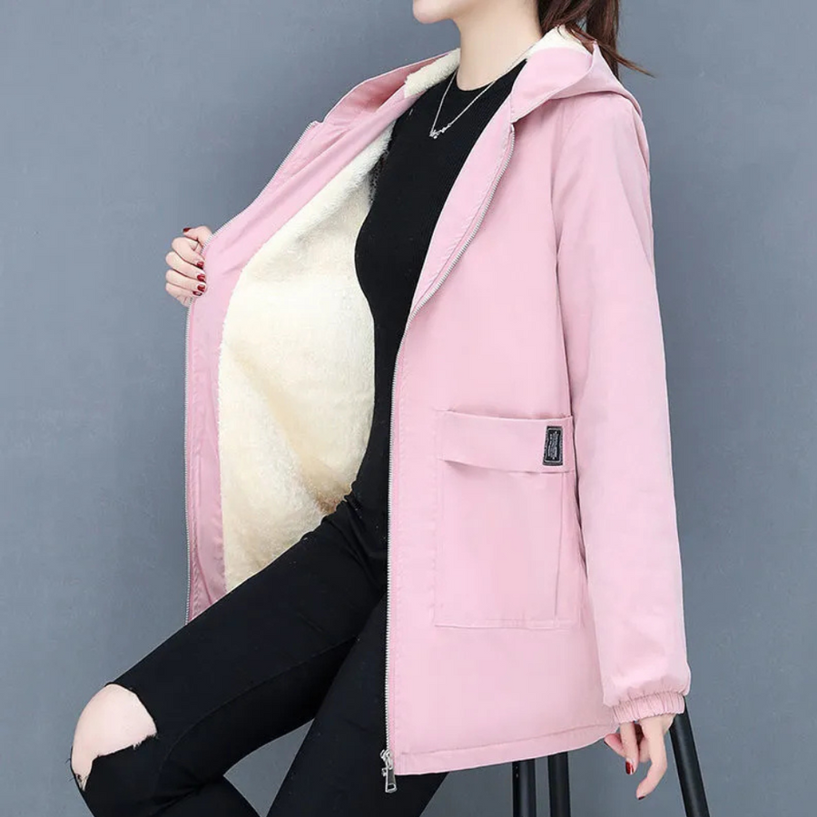 Kaleia- casual hooded jacket for women