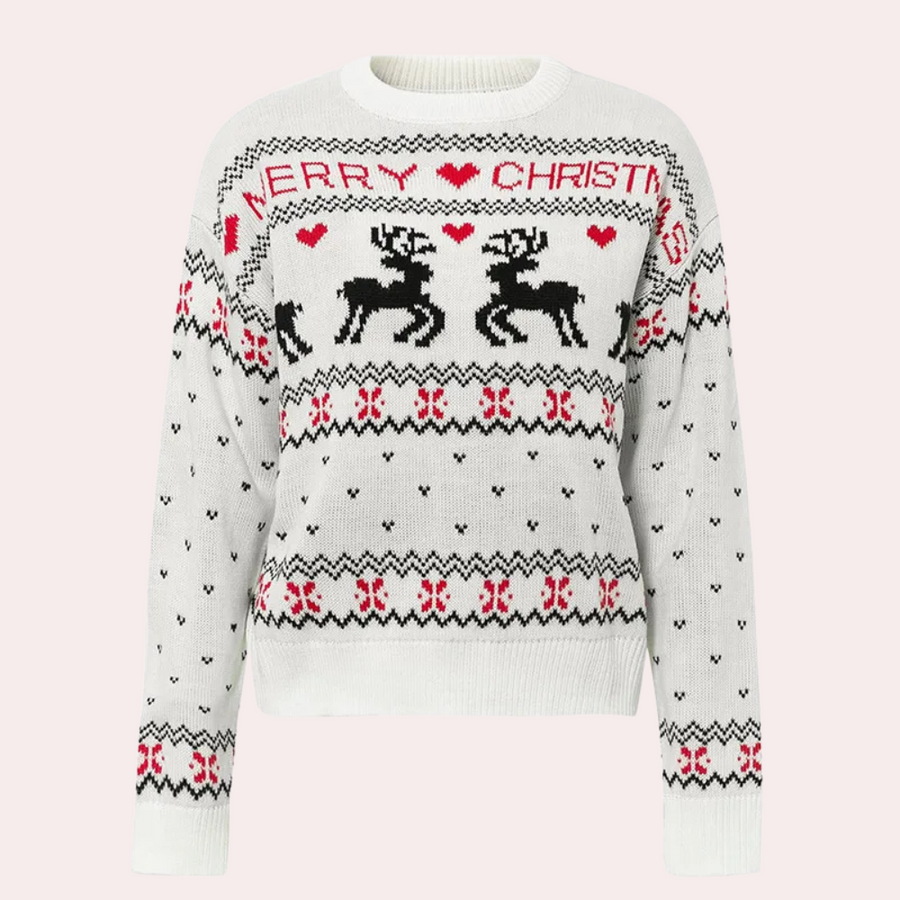 Feona - stylish Christmas jumper for ladies