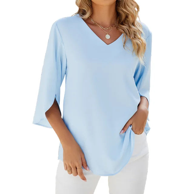 Gabby | V-neck blouse