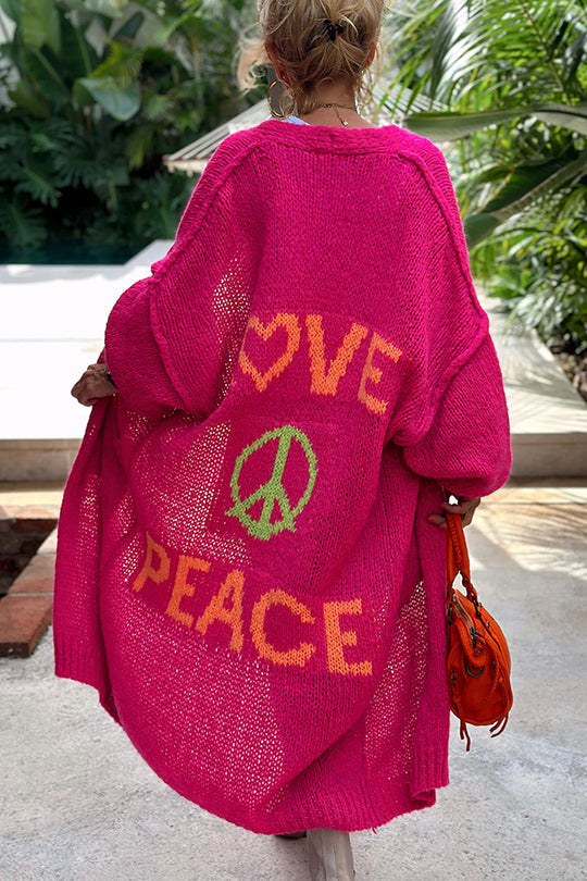 Ibiza - Love & Peace Cardigan