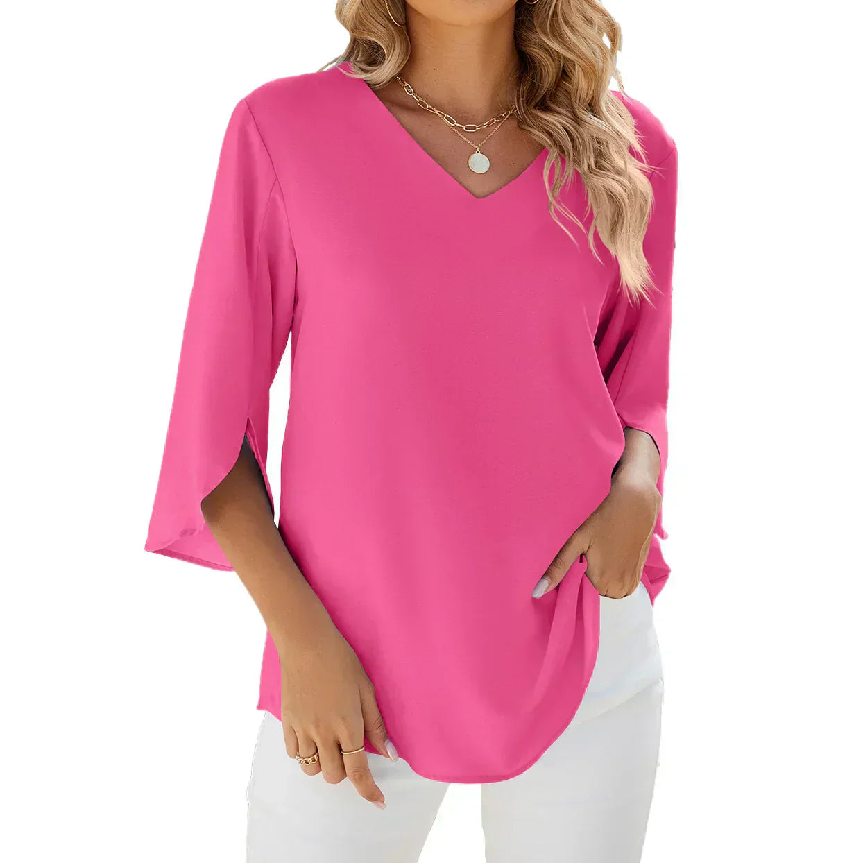 Gabby | V-neck blouse