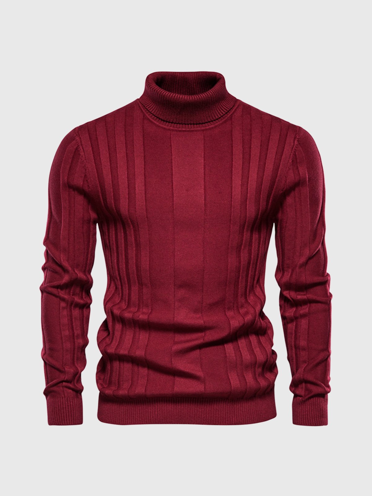 Striped - turtleneck jumper for men