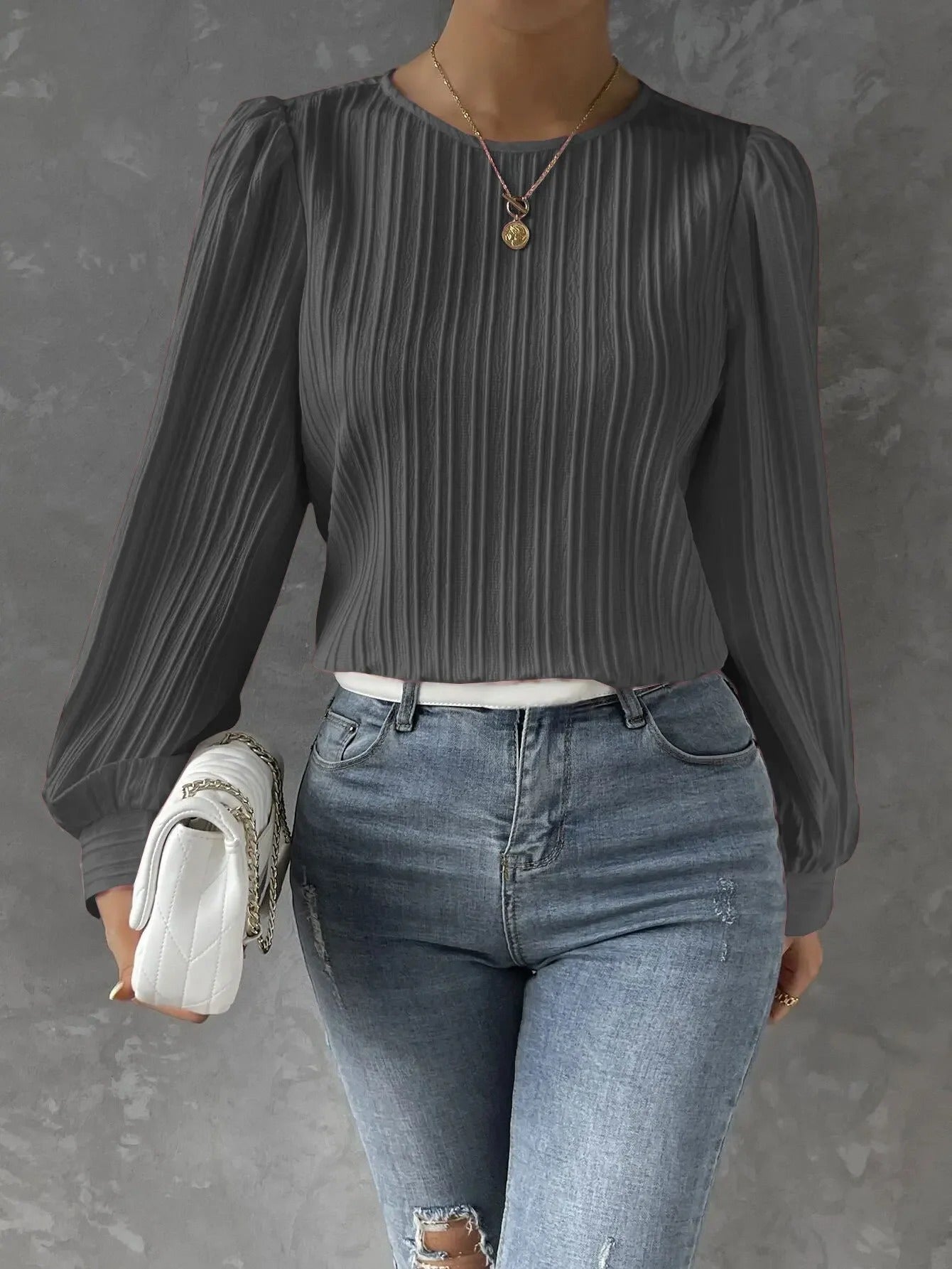 SAVANNAH | PLEATED BLOUSE