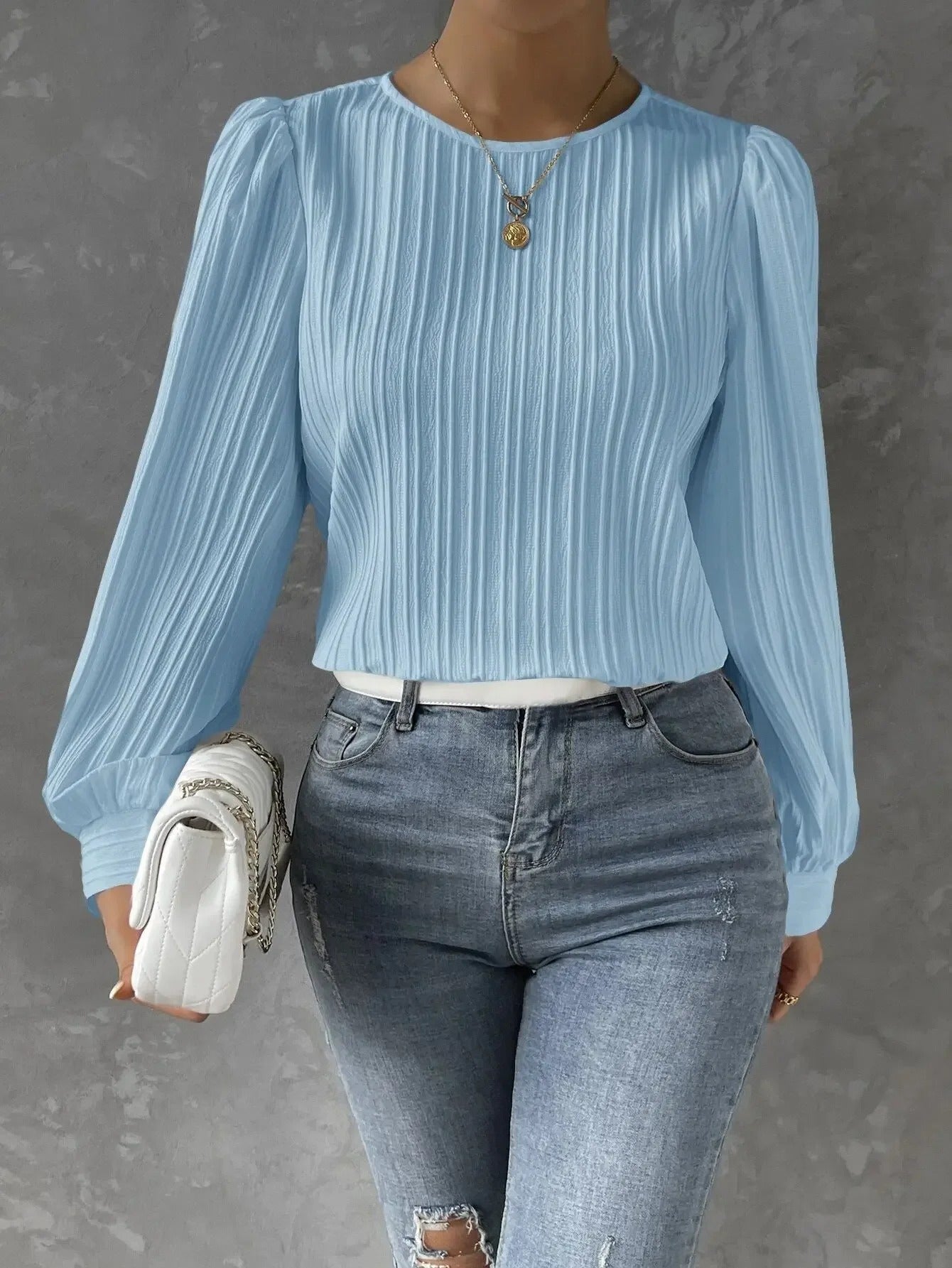 SAVANNAH | PLEATED BLOUSE