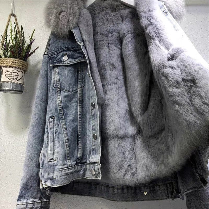 Cool and trendy denim jacket - mandy