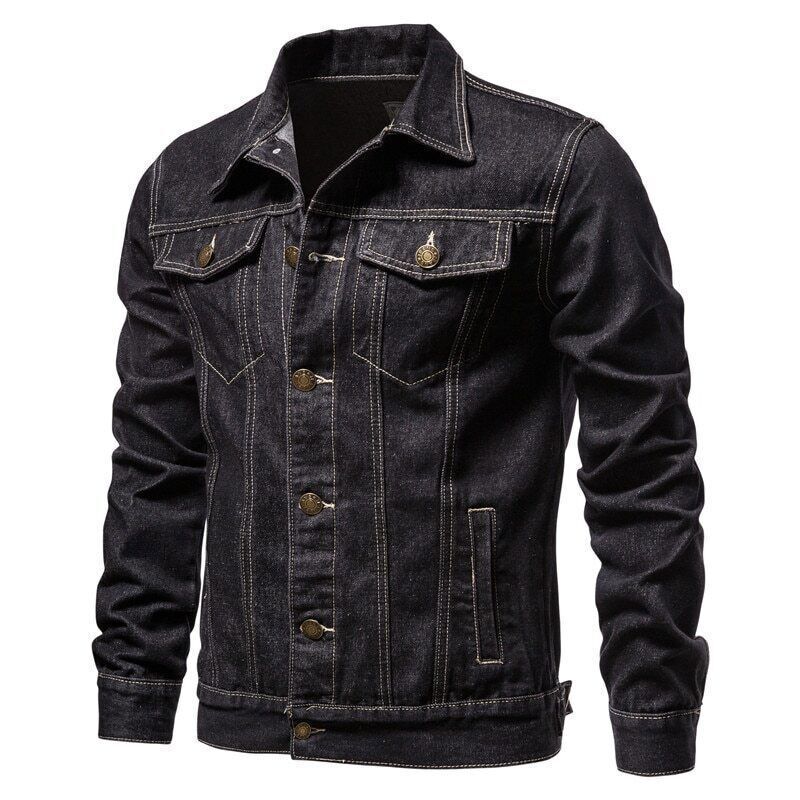 Antonios - Classic Denim Trucker Jacket