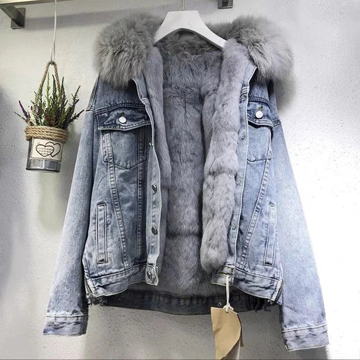 Cool and trendy denim jacket - mandy