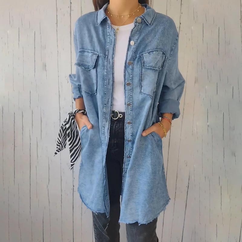 Myrna | Long Denim Shirt