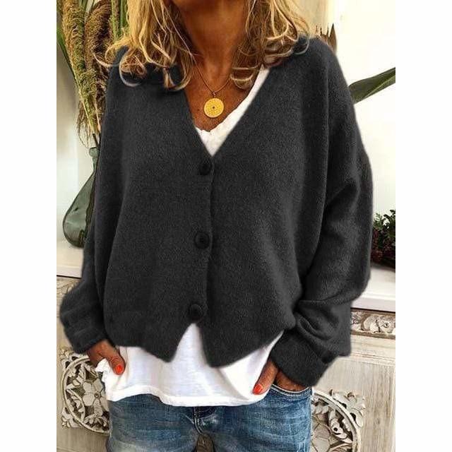 Fashion Casual V-Neck Coat