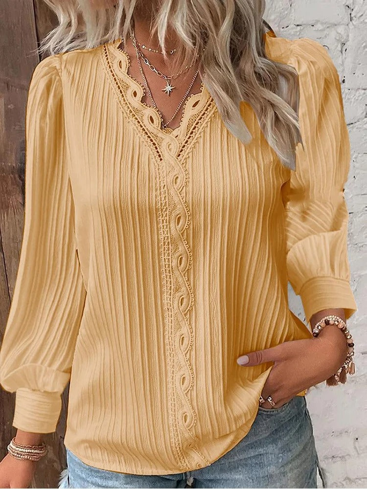 The Monteflare Blouse | Long Sleeve