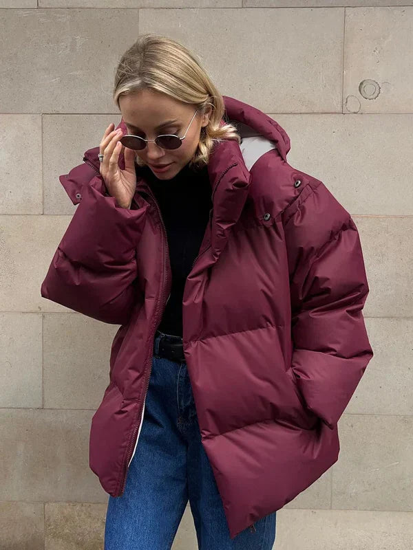 Mollie - stylish casual women's puffer jacket