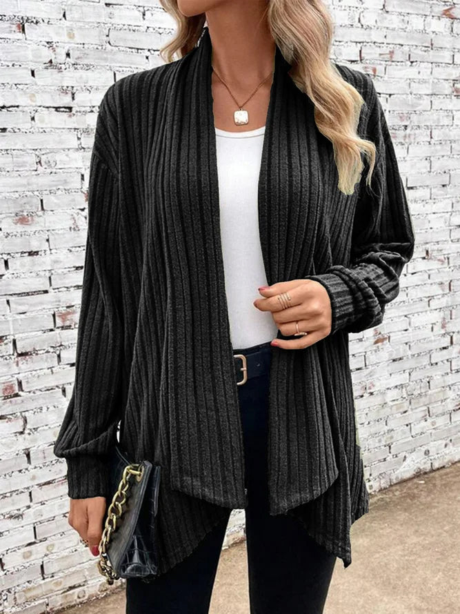 Olivia | Ribbed Cardigan