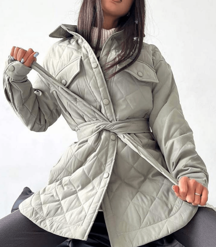 Oversized loose padded jacket - carline