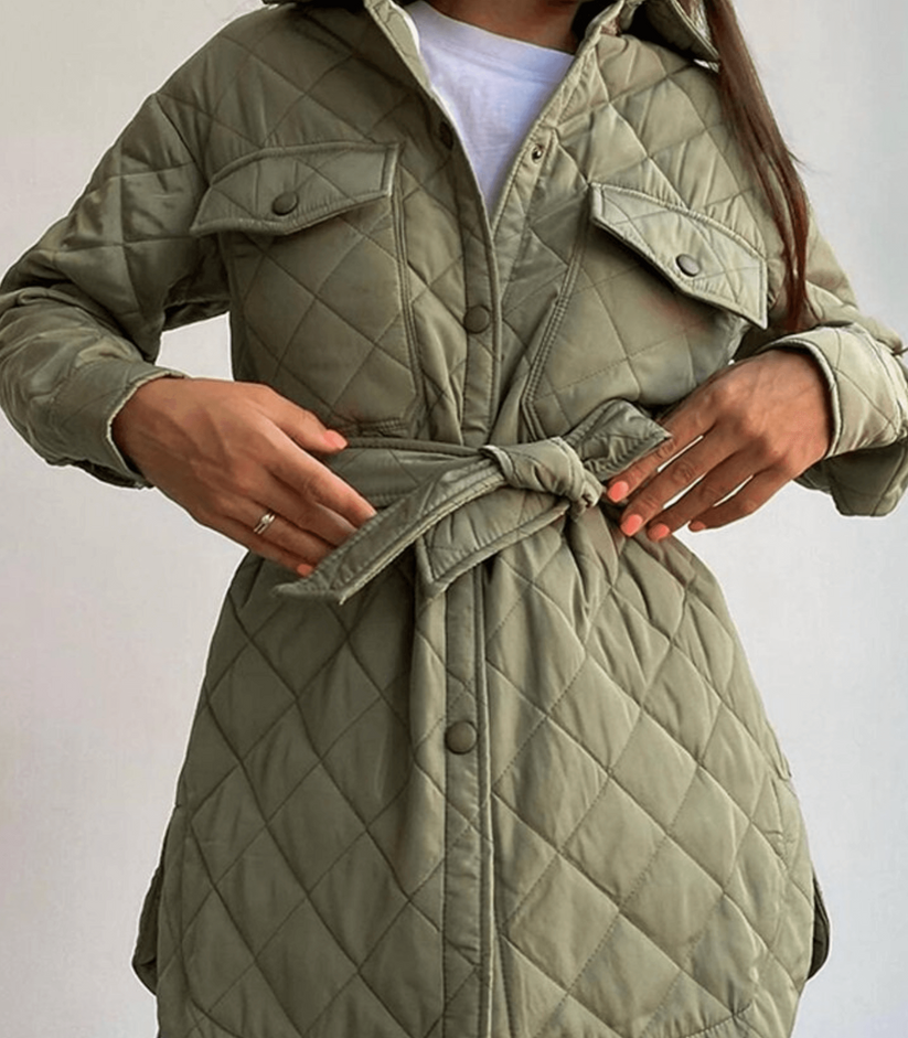 Oversized loose padded jacket - carline