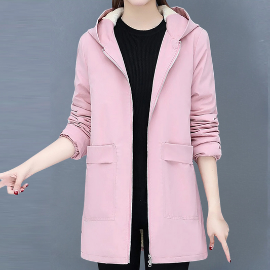 Kaleia- casual hooded jacket for women