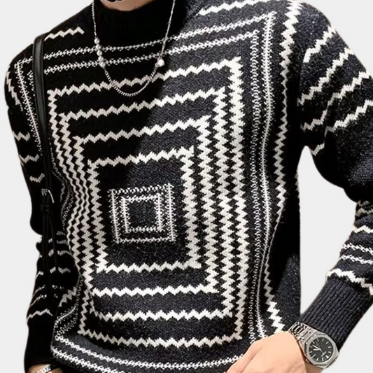 Bane - fashionable knitted jumper for men