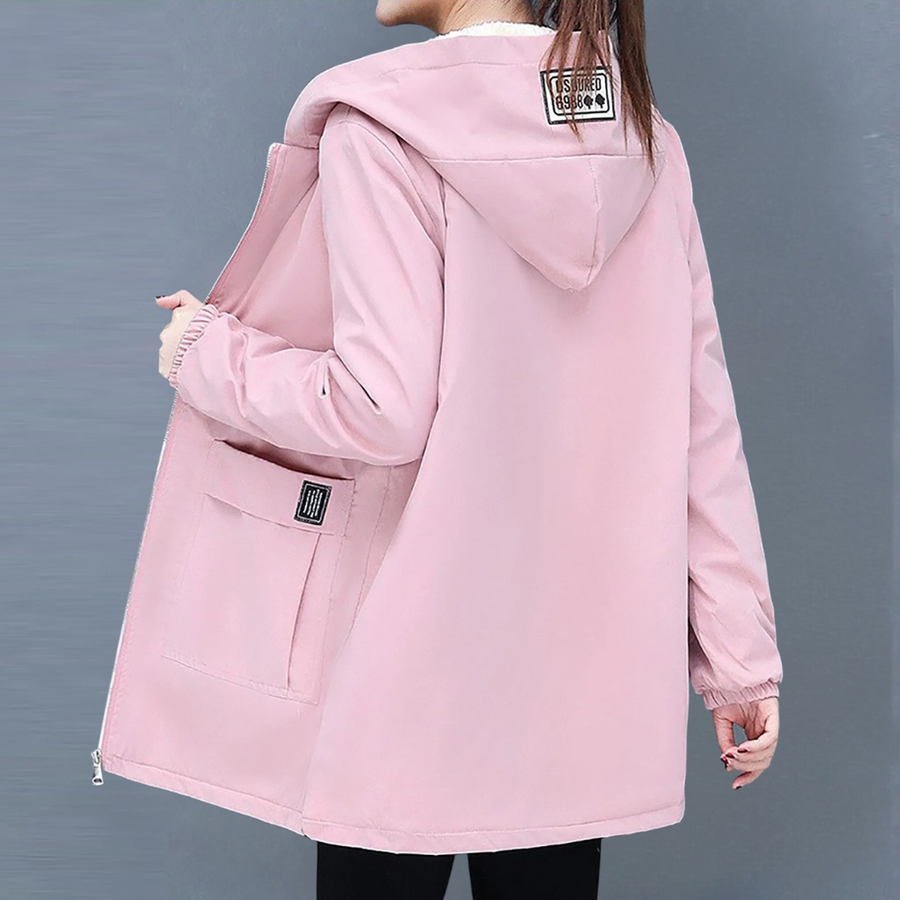 Kaleia- casual hooded jacket for women